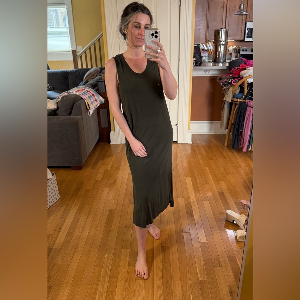 Lululemon Olive Green Sleeveless Dress